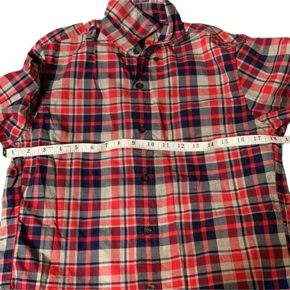 J.CREW  Factory women extra small red flannel - Picture 4 of 4